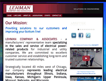 Tablet Screenshot of lehmangroup.com